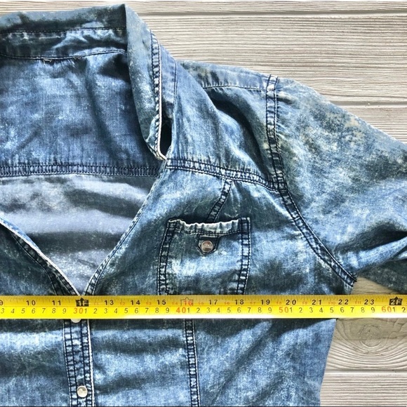 Guess Denim/Cotton Mini Dress - Picture 8 of 10